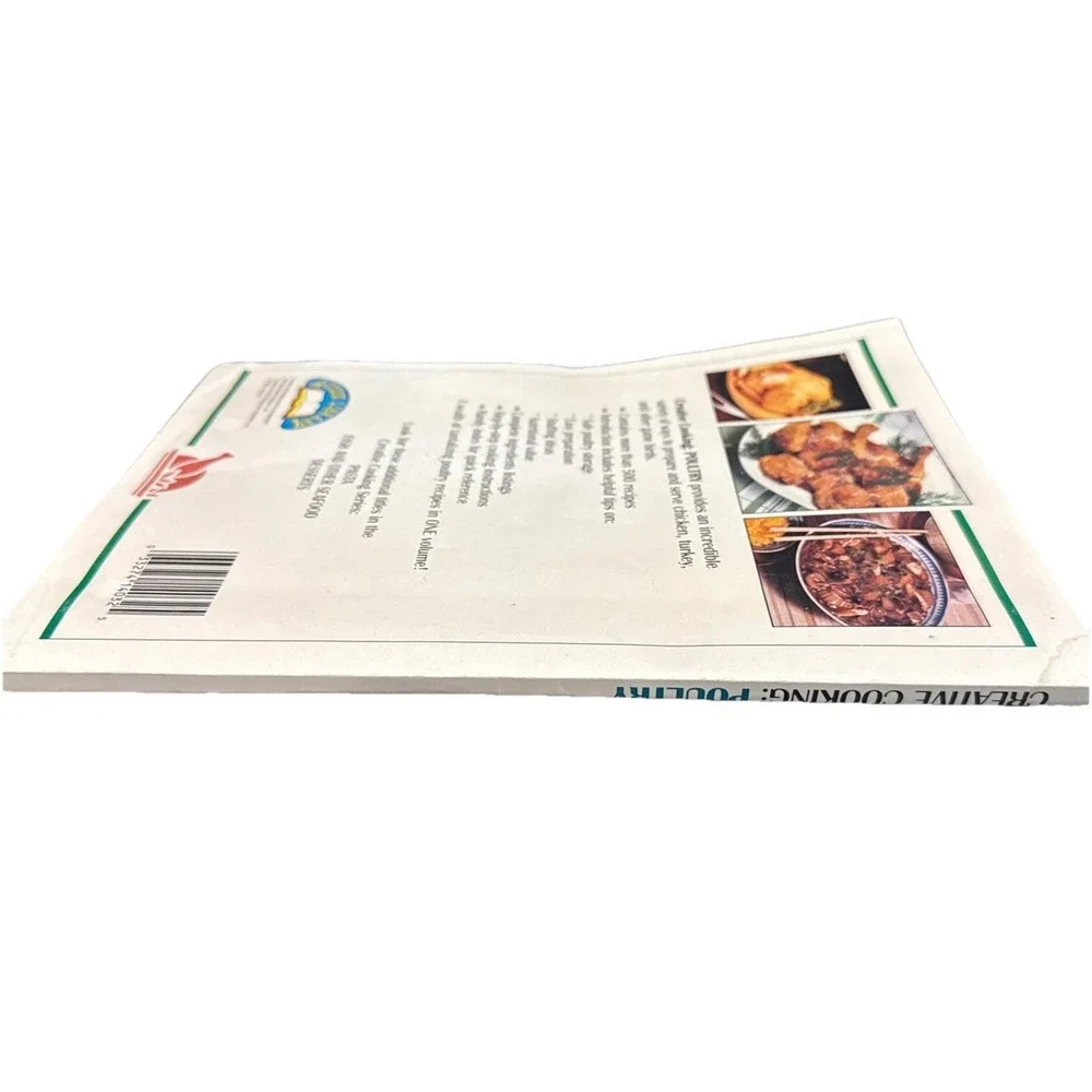 Creative Cooking Poultry Cookbook from 1992 - Over 500 Recipes - Paperback‎ book